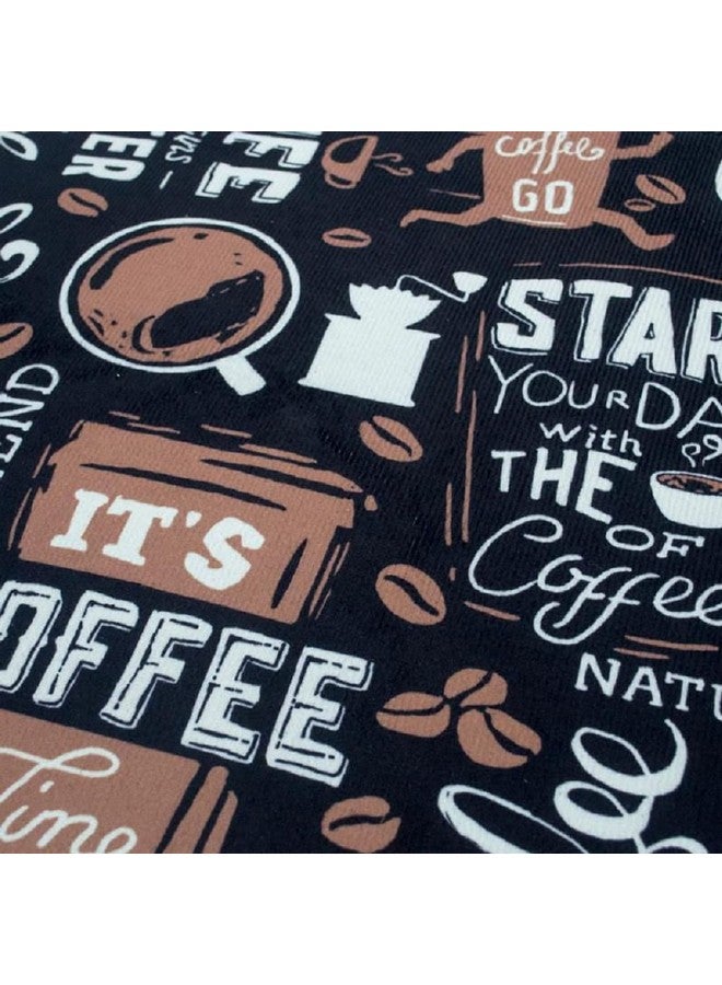 Home-Cloud سجادة مطبخ فاخرة مضادة للإرهاق من هوم كلاود، مطبوعة، سميكة، مضادة للانزلاق، قابلة للغسل، بحجم كبير، سجادة مطبخ مصممة قابلة للطي للمنزل وغرفة النوم (41 × 122 سم × 61 سم، مستطيلة) - Image 4