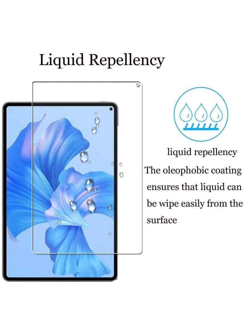 Screen Protector for Huawei MatePad Pro 11 2022 Tempered Glass Screen Protector Made of Tempered Glass Film Anti-Scratch Bubble-Free 9H Hardness 2 Pieces - Image 2