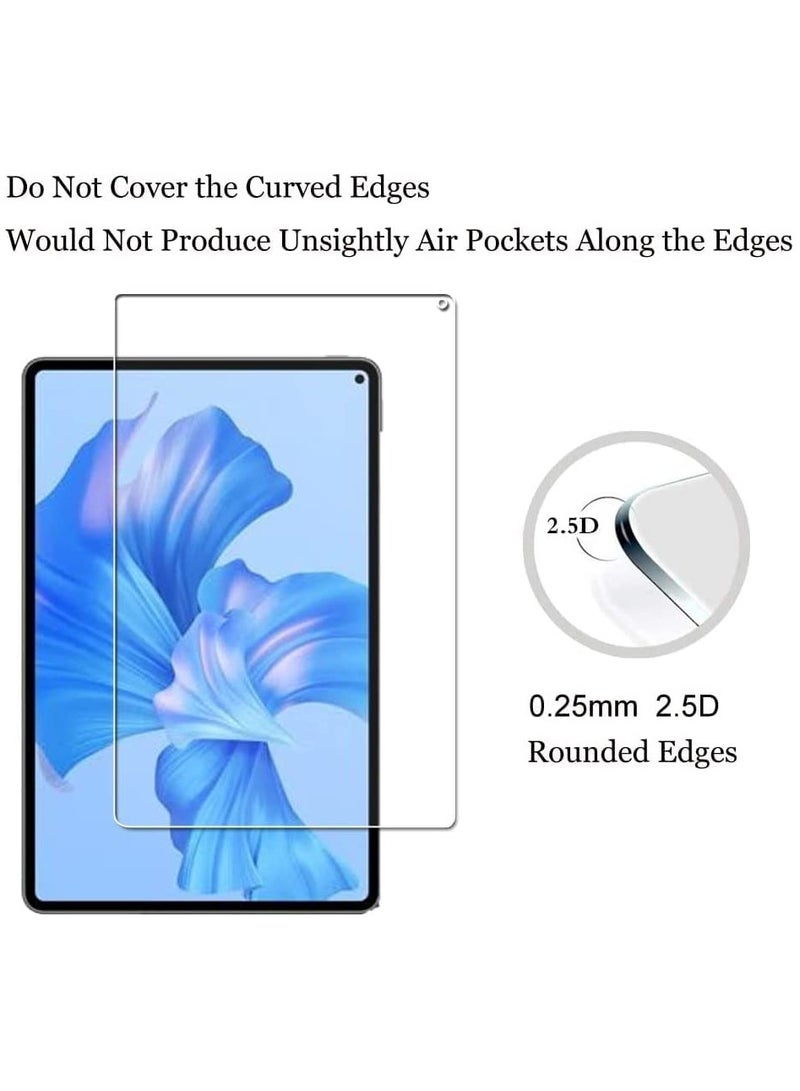 Screen Protector for Huawei MatePad Pro 11 2022 Tempered Glass Screen Protector Made of Tempered Glass Film Anti-Scratch Bubble-Free 9H Hardness 2 Pieces - Image 3