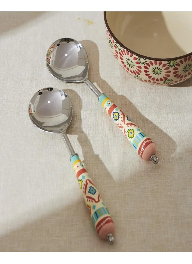 Chumbak Farmhouse Serving Spoons