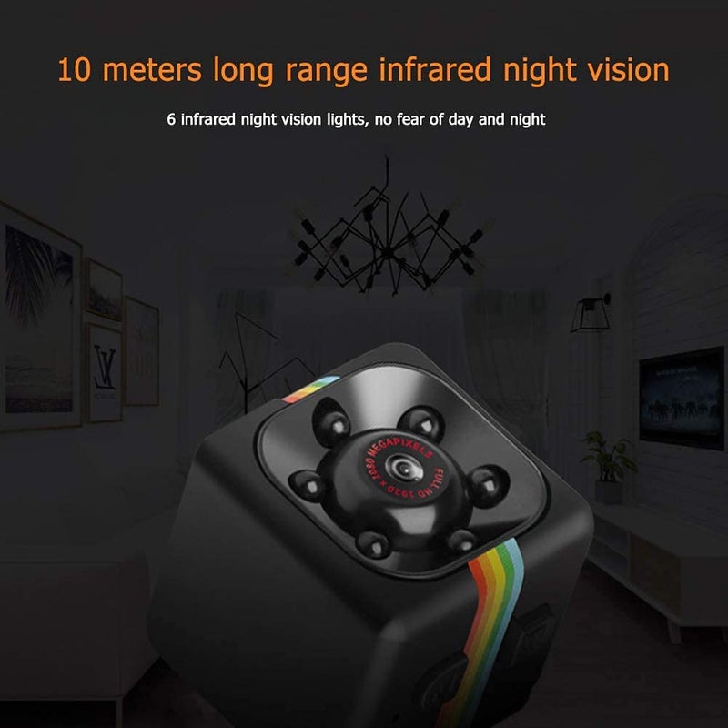 AUSHA® Portable Security Camera CCTV Camera with Audio,Nanny Cam 1080P Wireless Portable Indoor Outdoor Security Camera with, Motion Detection, Night Vision - Image 4