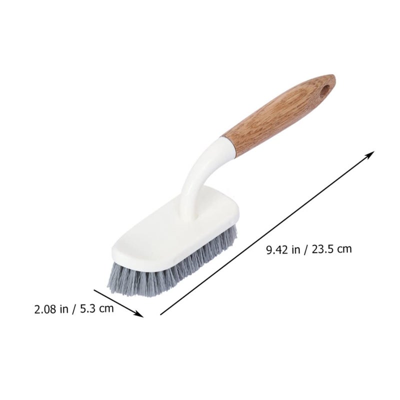 Stiff Bristle Shower Scrubber Multi Angle Cleaning Brush For Bathroom - Image 5