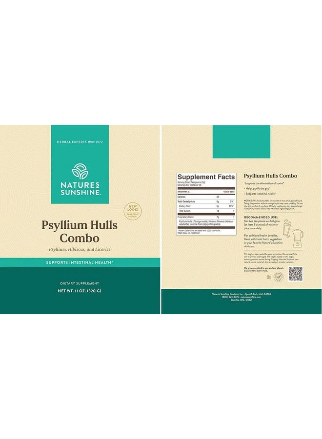 Nature's Sunshine Psyllium Hulls Combination 11 Oz - Image 4
