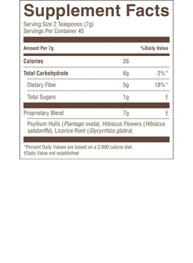 Nature's Sunshine Psyllium Hulls Combination 11 Oz - Image 3