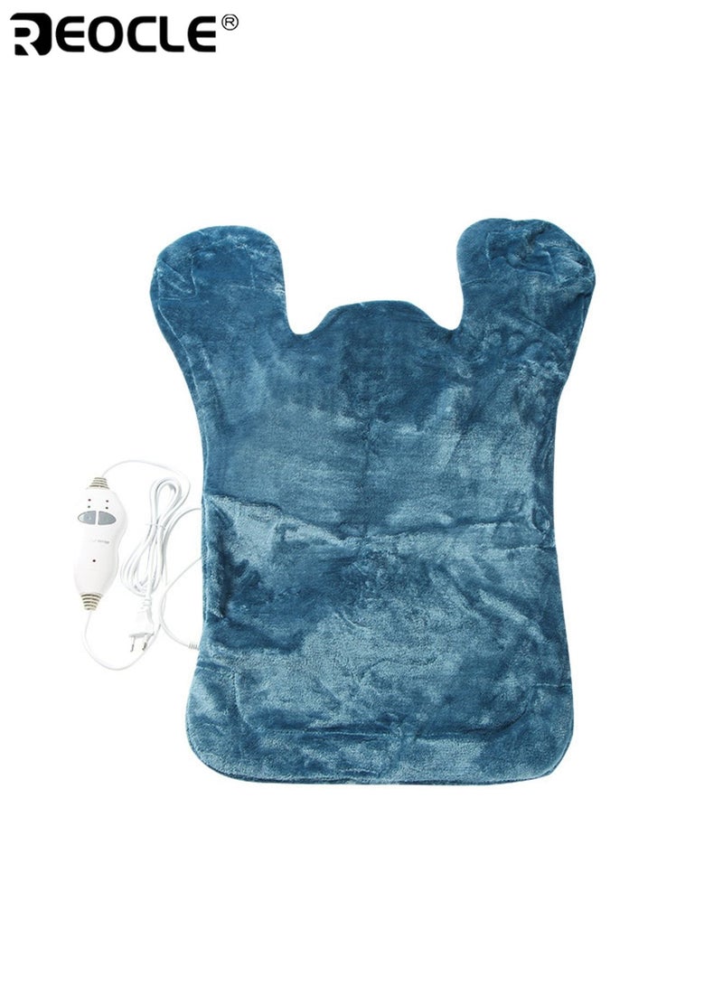 REOCLE Shoulder Heating Blanket Shoulder And Neck Electric Heating Pad With Vibration Massage Function Used To Relax The Back Shoulder And Neck Muscles - Image 1