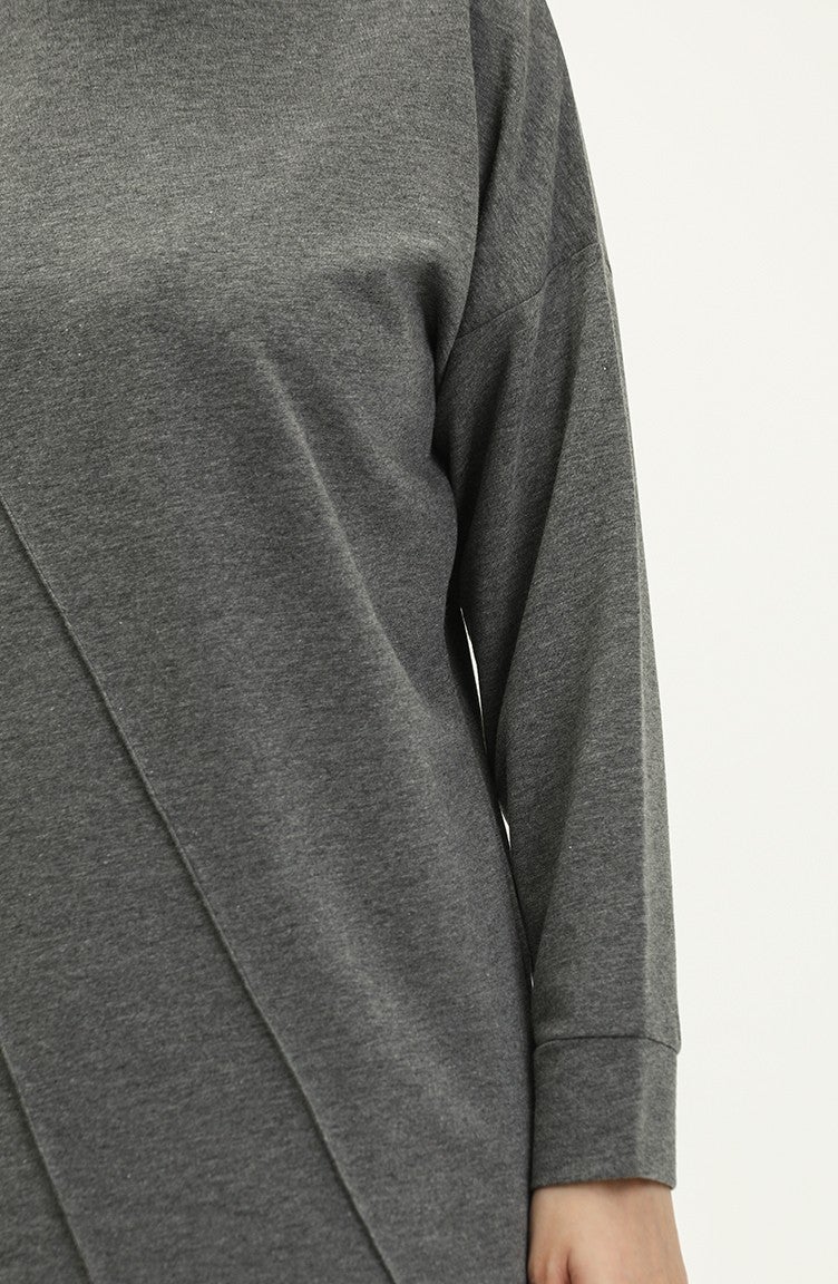 Sefa Merve Double Tracksuit 23009-01 Gray - Image 4