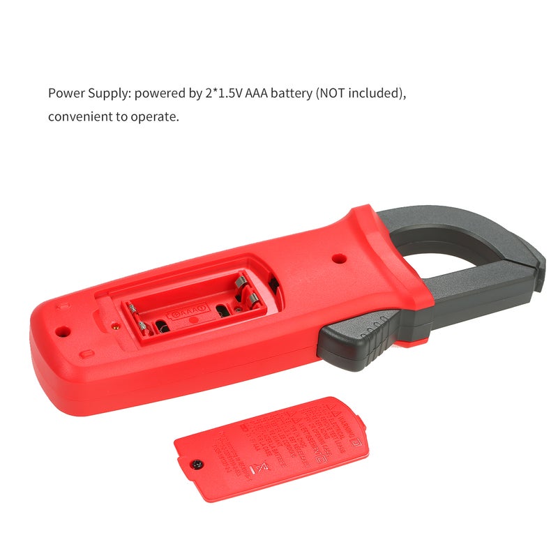 UT202A+ 6000 Counts Digital Clamp Meter True RMS Multimeter Clamp Ammeter Voltage Meter NCV Test Universal Meter Tester AC Current Clamp Tester Measuring Relative Value Capacitance Frequency - Image 4