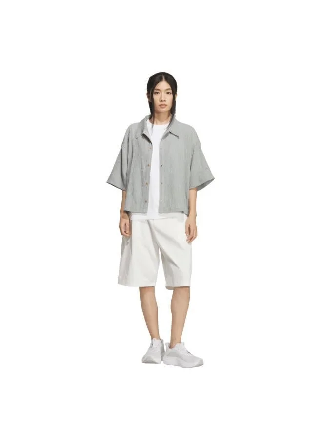 Adidas  SOFTLUX SHEER LOOSE FIT COLLAR SHIRTS SHORT SLEEVE for Women | Best Price UAE