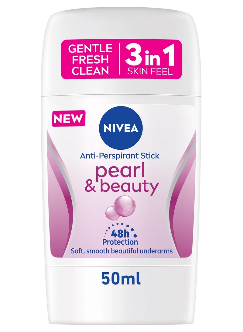 Nivea Antiperspirant Stick Pearl And Beauty - Image 1