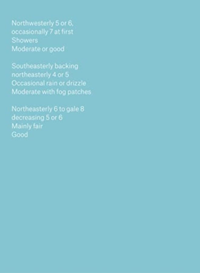 The Shipping Forecast