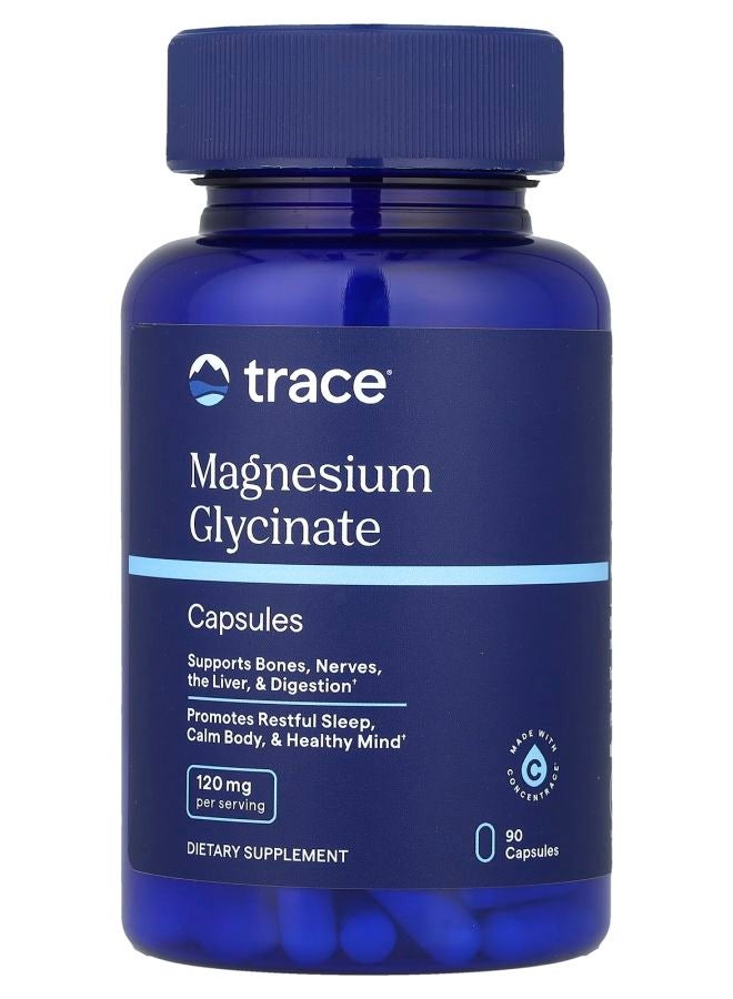 Trace Minerals Magnesium Glycinate 90 Capsules