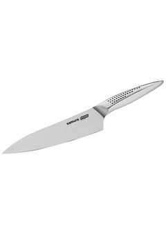 Samura Samura STARK Grand Santoku Knife | 7.8"/197 mm | AUS-8 Japanese Stainless Steel Blade & Handle | Comfortable Cutting with Precision | Easy Grip | Ergonomic | Sharp  - Image 1