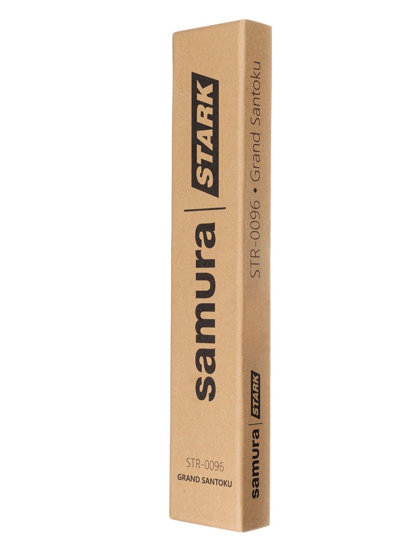 Samura - Samura STARK Grand Santoku Knife | 7.8"/197 mm | AUS-8 Japanese Stainless Steel Blade & Handle | Comfortable Cutting with Precision | Easy Grip | Ergonomic | Sharp - Image 1