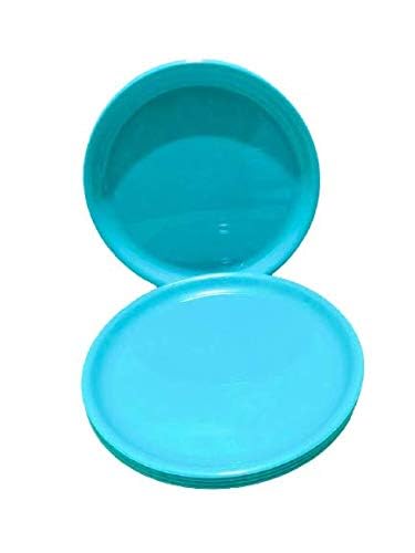 Everbuy® Microwave Safe and Unbreakable Round Full Plates with Bowl - Pack of 3 Plates and 3 Bowl Set-6 Pieces -Green - Image 5