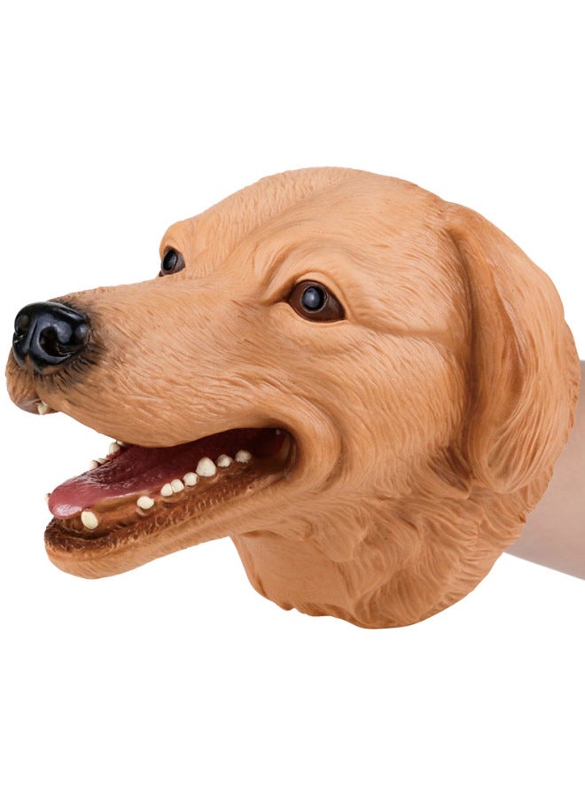 Science And Education Cognitive Gloves Model Simulation Animal World Children Interactive Entertainment Puppet Toy-Color:X318 Wolf Puppet Head 144g  - Image 5
