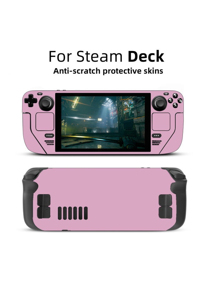 Generic - For Steam Deck Game Machine Anti-scratch Solid Color Pattern Steam Deck Steam Deck Sticker-Model:steam Deck Off Bubble Powder - Image 1