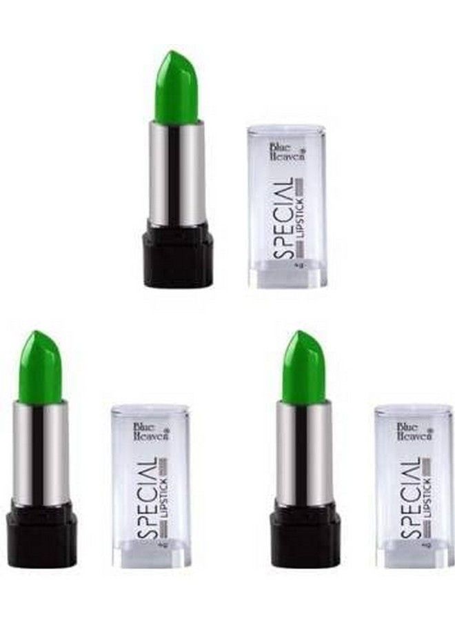 Blue Heaven Special Lipstick Natural Magic (4G) Pack Of 3 (Green 4 G)  - Image 1