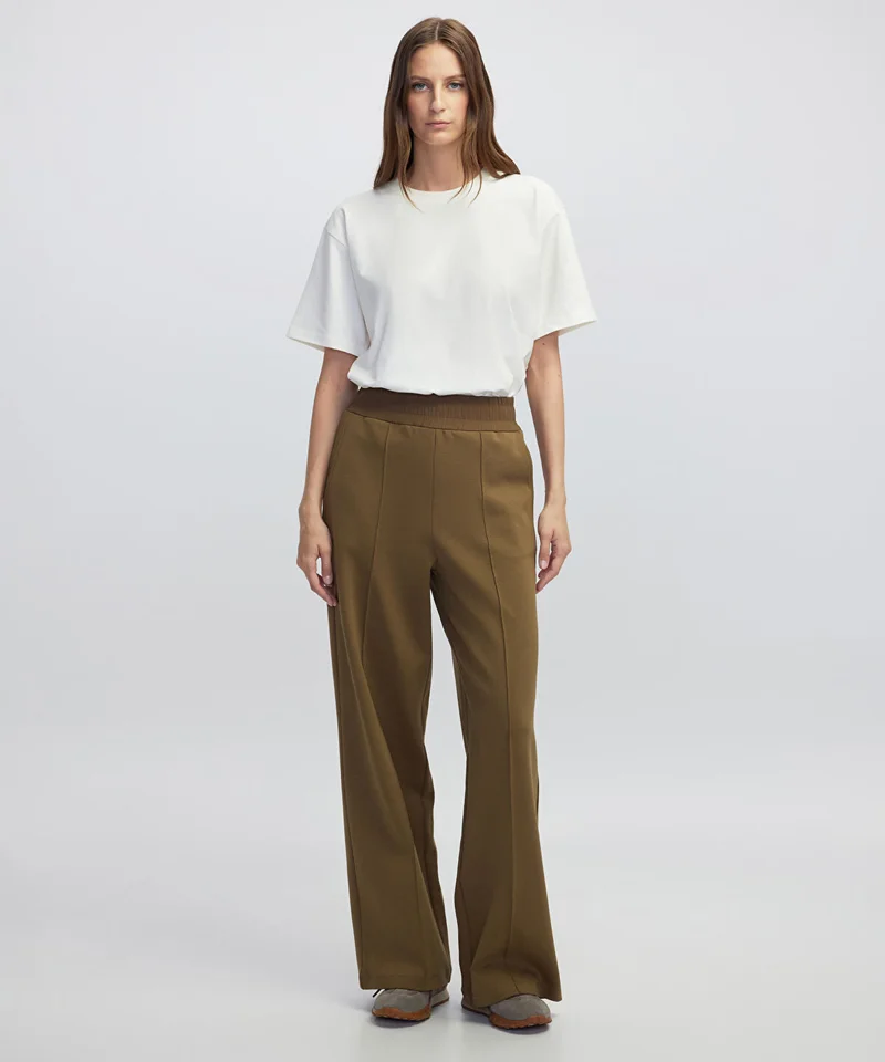 Ipekyol Elastic Waist Wide-Leg Trousers