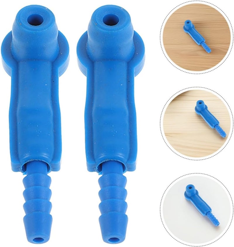 Outanaya 15pcs Brake Bleeder Kit with Pump and Adapter Set Blue Brake Oil Change Tool for Cars and Trucks Bleeding Equipment for Professional Maintenance - Image 5
