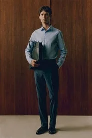 اتش اند ام قميص مرين بقصّة سلِم