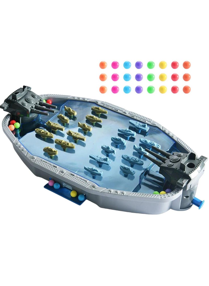 Sharpdo Navy Competition Bouncy Game Board Match Children's Catapult Beads Educational Toys- Navy Toys 2 Player Board Games, Battle Board, Navy Versuses Rivalry - Image 2