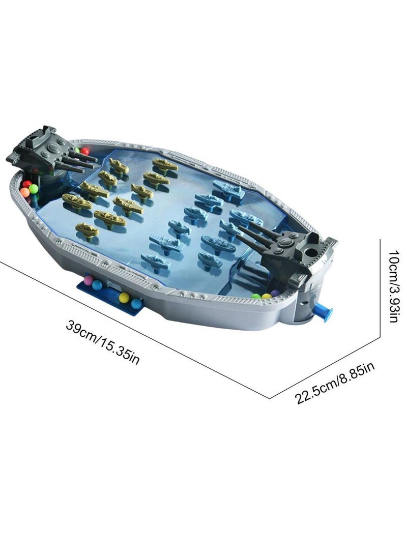 Sharpdo Navy Competition Bouncy Game Board Match Children's Catapult Beads Educational Toys- Navy Toys 2 Player Board Games, Battle Board, Navy Versuses Rivalry - Image 5