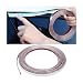 KHGUZ Car Chrome Trim Molding 16Ft 12 ScratchProof Vehicle Body Side Trim Strip Auto Interior Exterior Decorative Protection Trimming Universal for Motor Truck RV Door Window Bumper - Image 2