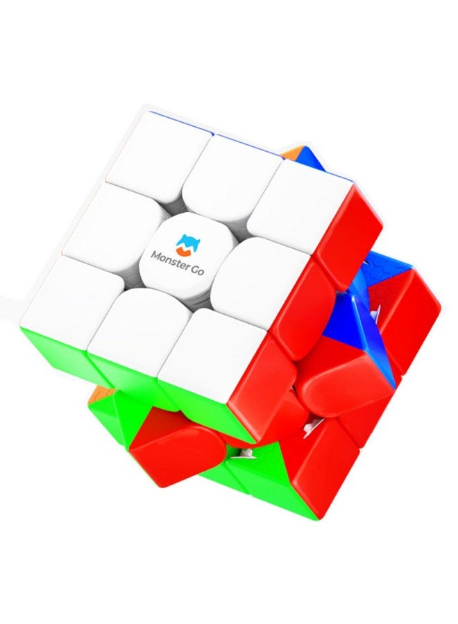 Cubelelo GAN Monster Go (v3) Magnetic 3x3 Speedcube | Honeycomb Design for Buttery Smooth & Stable Turning, Adjustable Tension, Corner Cutting | Ideal Puzzle Toy for Beginners, Boys & Girls Ages 6+ - Image 2