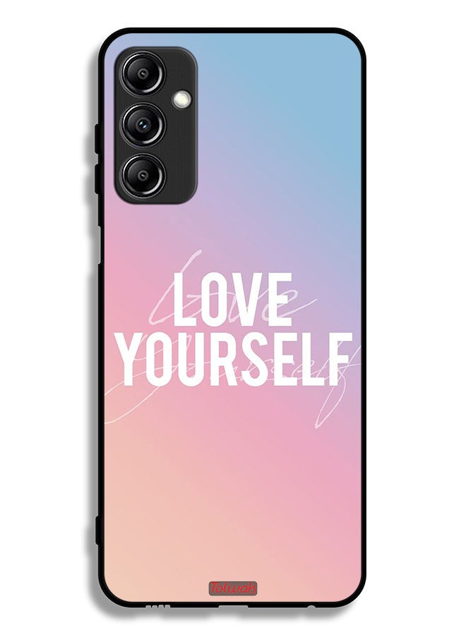 Tolwak Samsung Galaxy A24 4G Protective Case Cover Love Yourself - Image 1