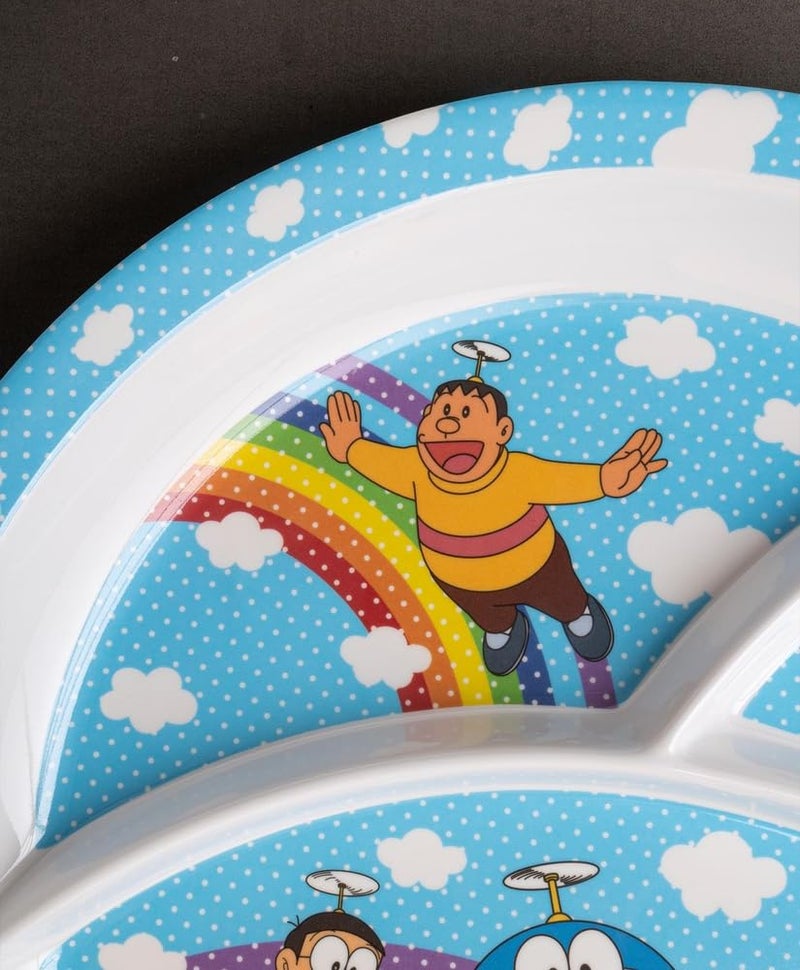 Superware Doraemon Rainbow Melamine 3 Section Plate T383 for Kids - Image 3