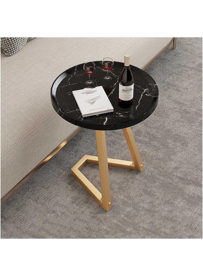Shaped End Table Metal Side Table For Household Living Room Sofa Side Table Simple And Modern Coffee Table Bedside Table - Image 1