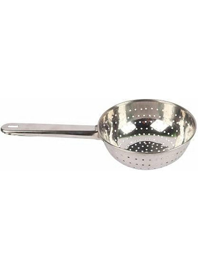 PUTHAK مصفاة بوهة من الفولاذ المقاوم للصدأ بحجم متوسط لون فضي (عبوة فضية من 1) - Image 3