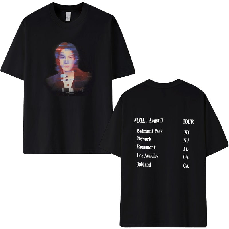Suga Agust D Tour T-Shirt, Suga Rapper T-Shirt Suga Rapper Concert T-Shirt - Image 2