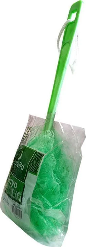 ناسيتا Bathroom Shower Loofah with Handle Green (From Abroad)
