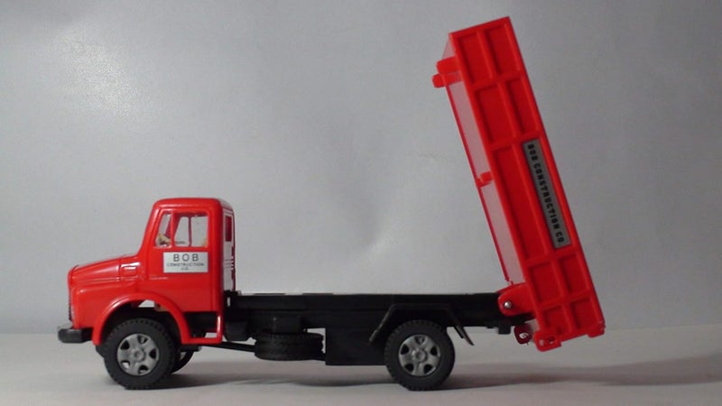 Centy Toys Thermoplastic Polyurethane Telco Dumper Pull Back Truck - Multicolour, 3-12 Years - Image 4