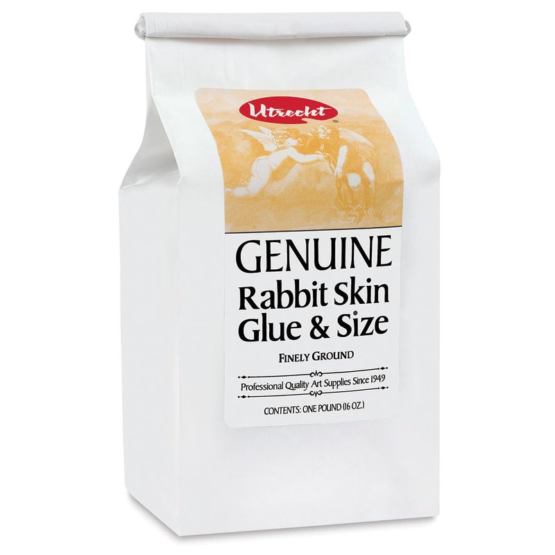 Utrecht Rabbit Skin Glue & Size - 1 lb Bag - Image 2