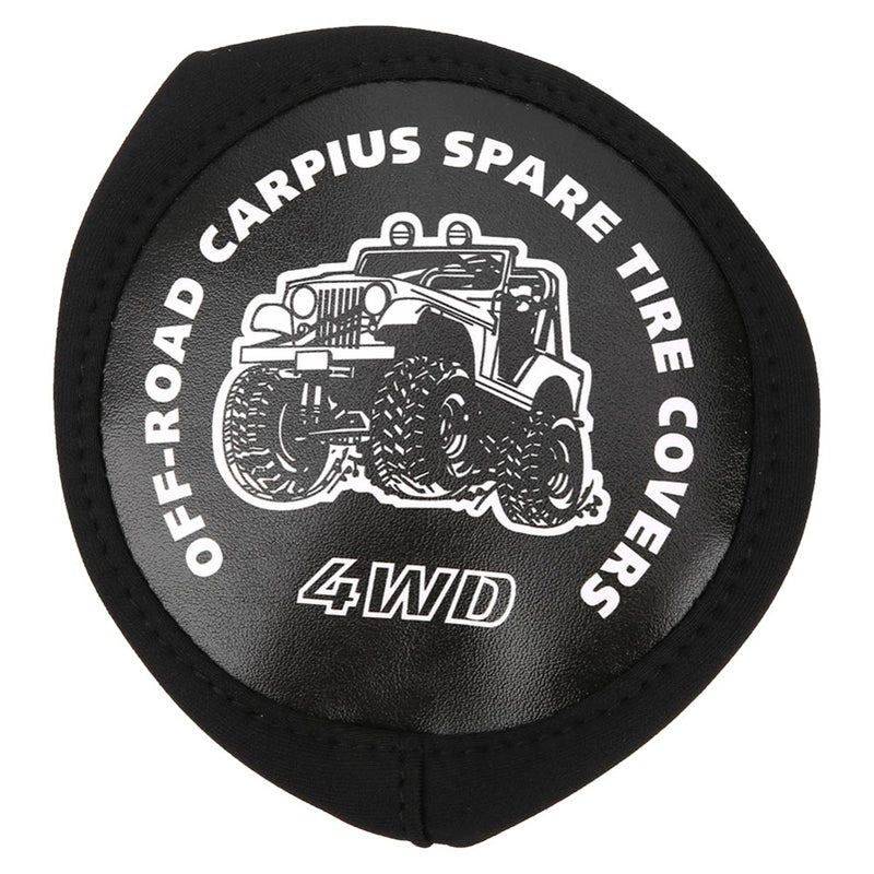 Spare Tire Tyre Cover Body Parts Dustproof Cover Mood Decoration for 1/10 RC CarB type - Image 2