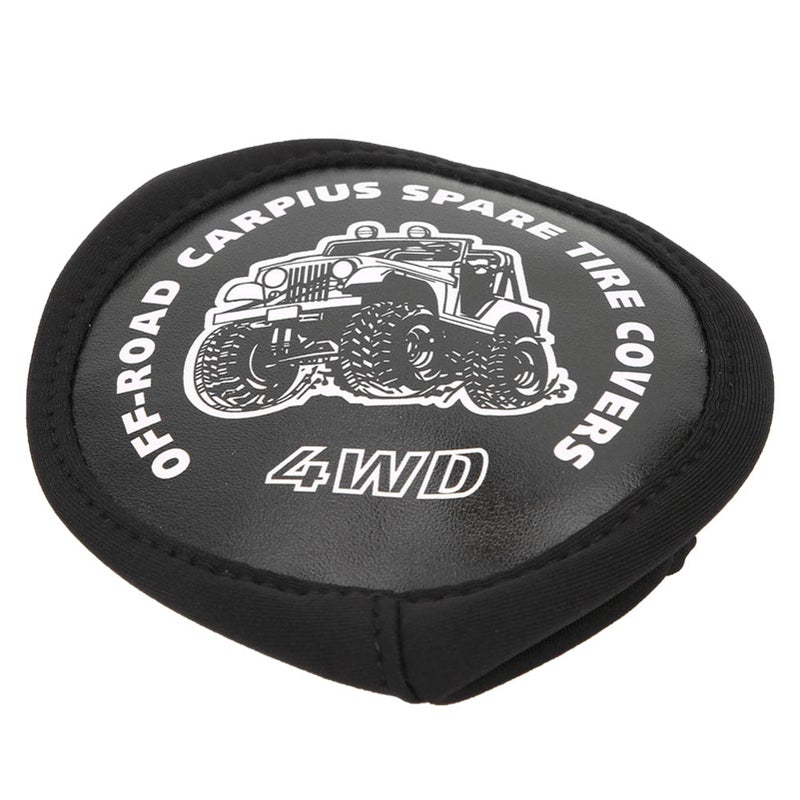 Spare Tire Tyre Cover Body Parts Dustproof Cover Mood Decoration for 1/10 RC CarB type - Image 4