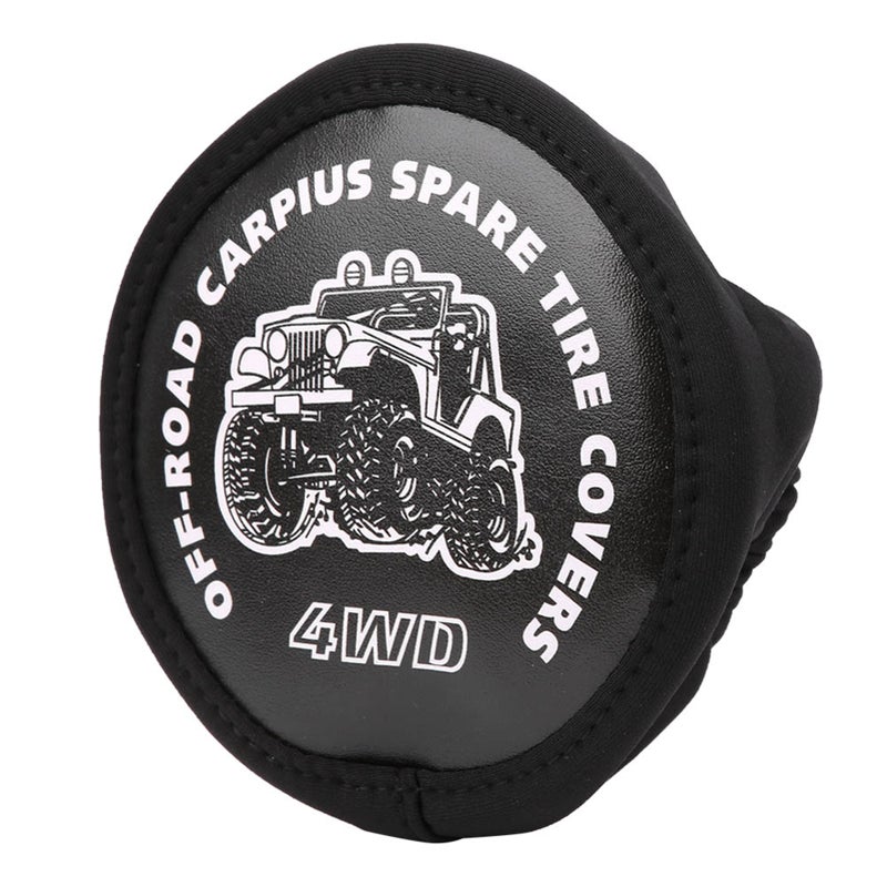 Spare Tire Tyre Cover Body Parts Dustproof Cover Mood Decoration for 1/10 RC CarB type - Image 3