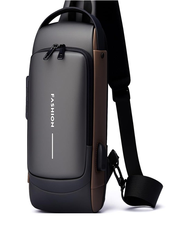 Lynacz® Multifunctional Sling Backpack | Anti-Theft Crossbody Bag with Hidden Pockets, USB Charging Port & Waterproof Fabric | Great for Office, Casual Wear & Outdoor Activities - Image 1
