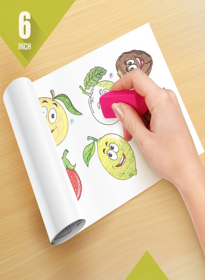 Inkmeo | Fruits Wall Colouring Roll | AR Enabled | Interactive Educational Learning Chart | for Kids | of All Ages | Best Gift | Size (6 X 40 Inches) | Healthy Eating Habits,Juicy Fruits - Image 5