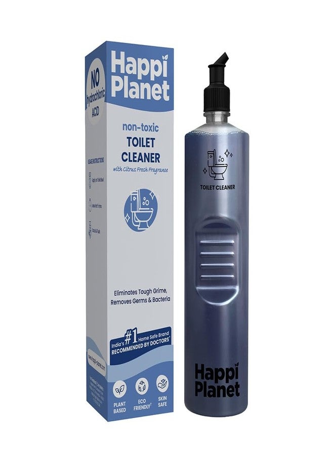Happi Planet | Organic Disinfectant Toilet Cleaner | 1L | Natural, Non Toxic, Plant Based, Biodegradable, Herbal | Eliminates Tough Grime, Germs & Bacteria | No Toxic Fumes - Image 1