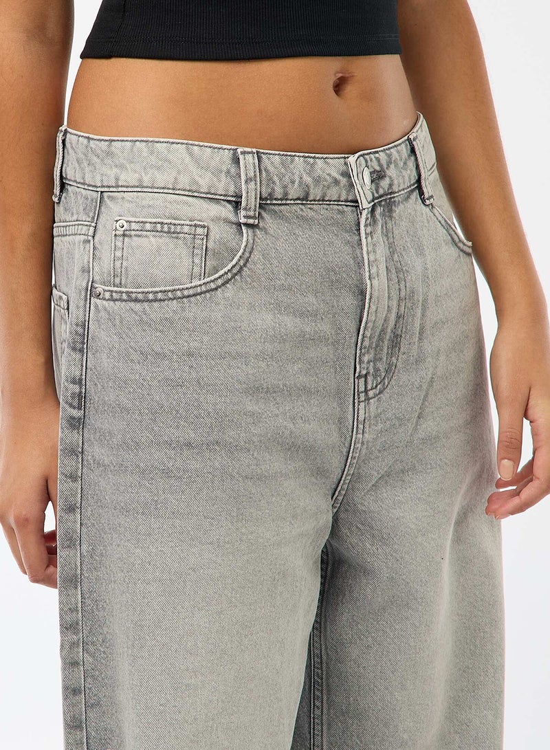 Kiabi Low-Rise Baggy 5-Pocket Jeans - Image 4