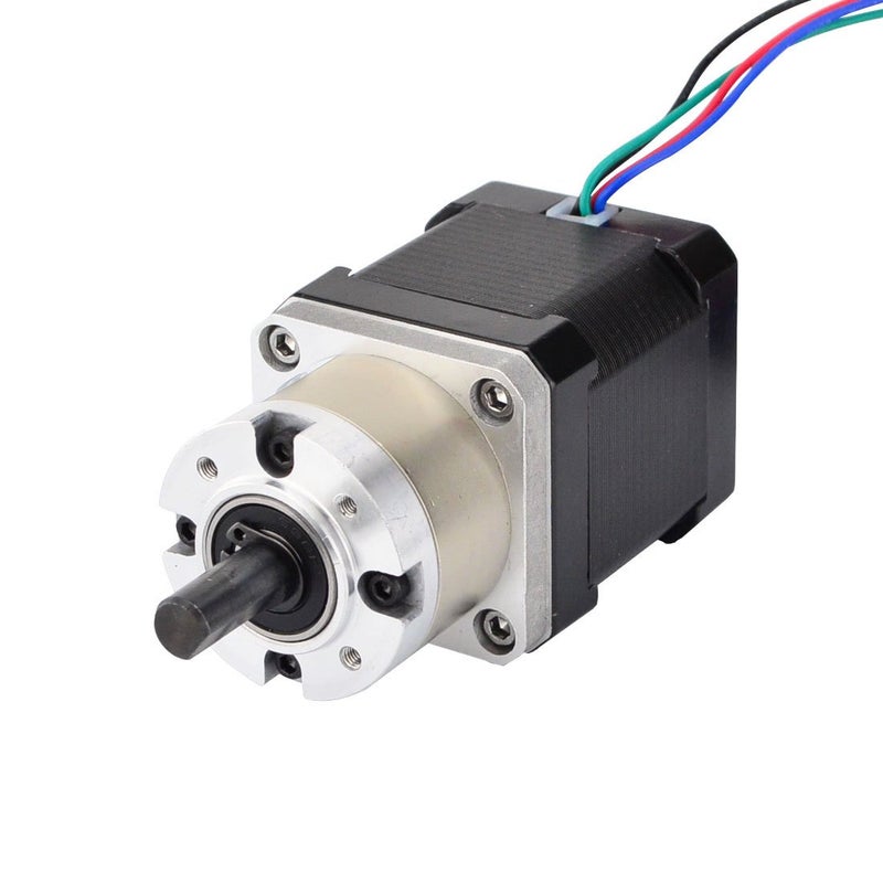 STEPPERONLINE Nema 17 Geared Stepper Motor Gear Ratio 51 3D Printer Extruder Motor DIY CNC Robotics
