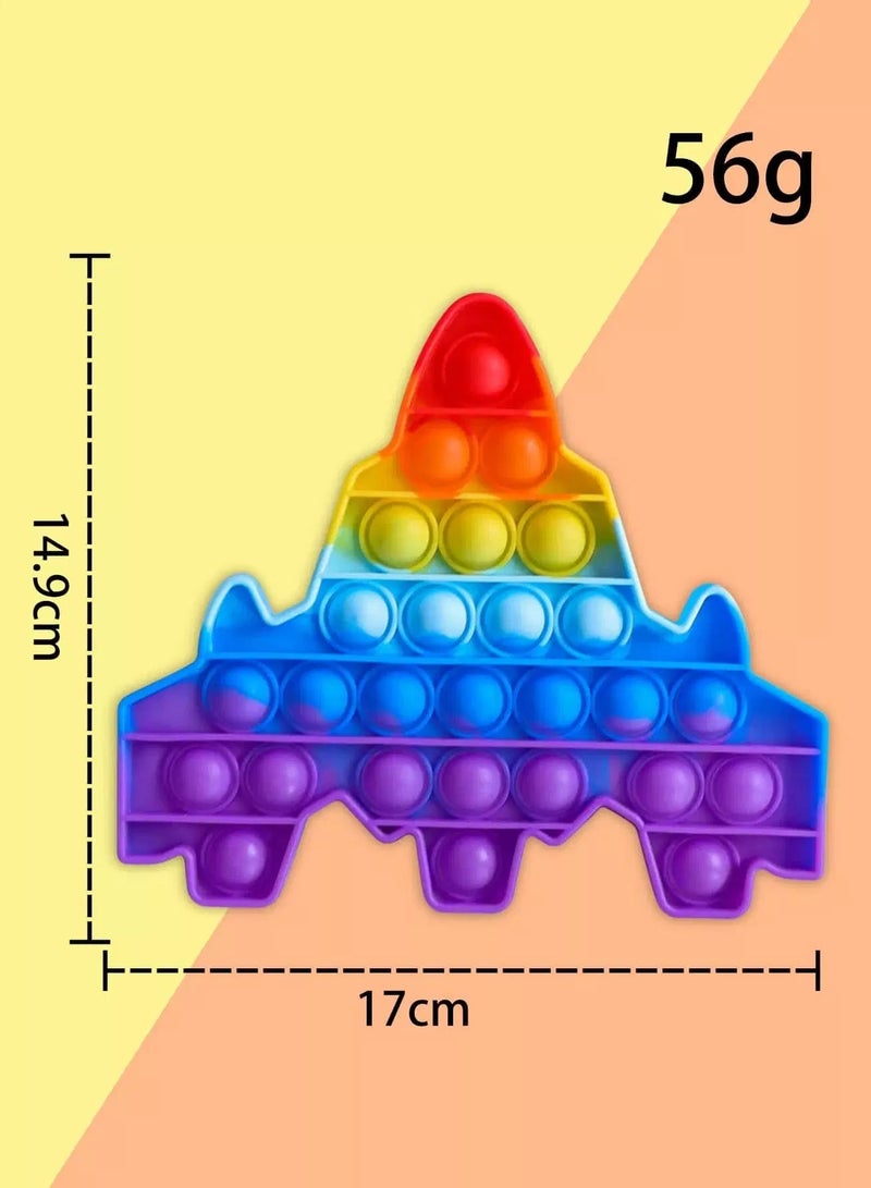 Generic 1pc Rocket Push Pop Bubble  - Image 1