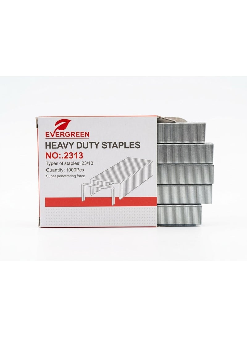 Evergreen Heavy Duty Staples 23/13, 1000 Pieces for 100 Sheet Capacity - Image 2