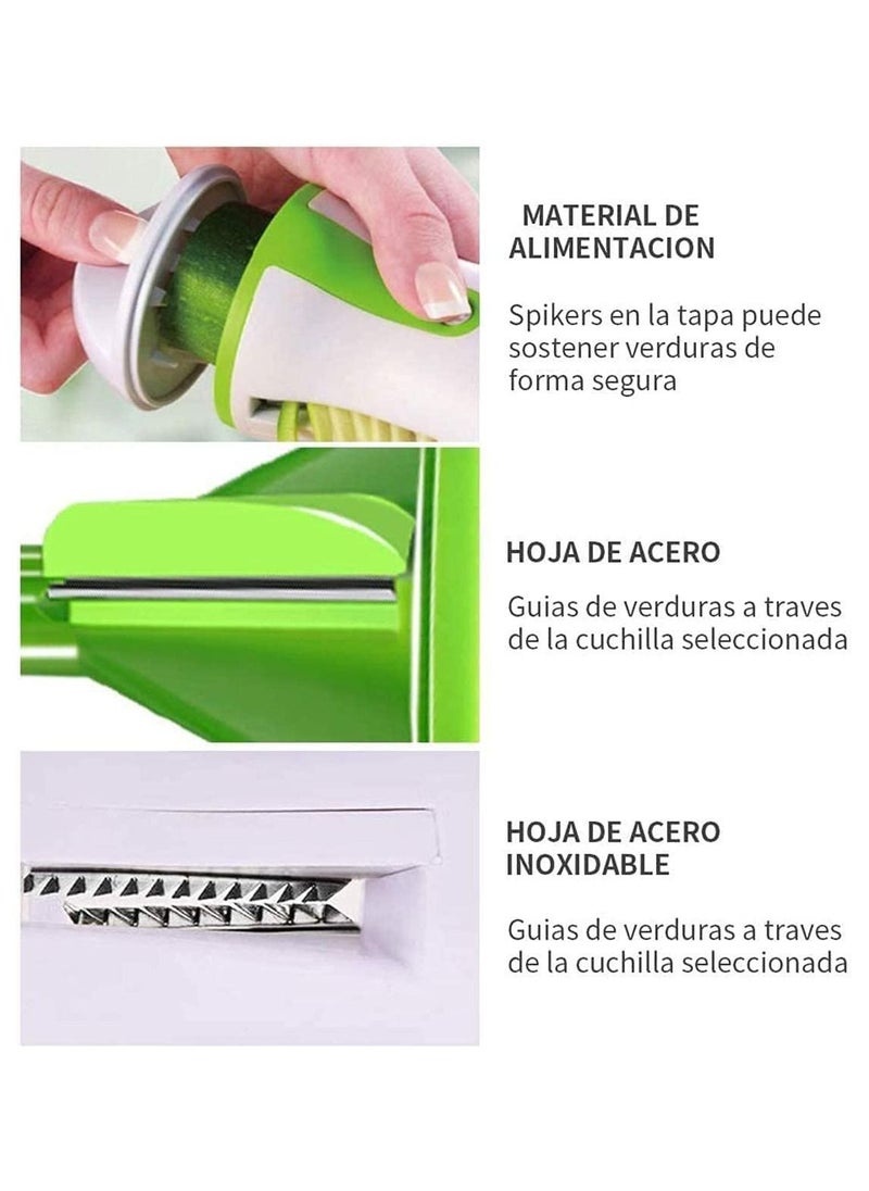 Y&D Vegetable Spiralizer, Spiralizer Hand Held, Spiral Slicer for Zucchini Noodle, Veggie Pasta, Spaghetti Maker Low Carb, Paleo, Gluten-Free Meals  - Image 5