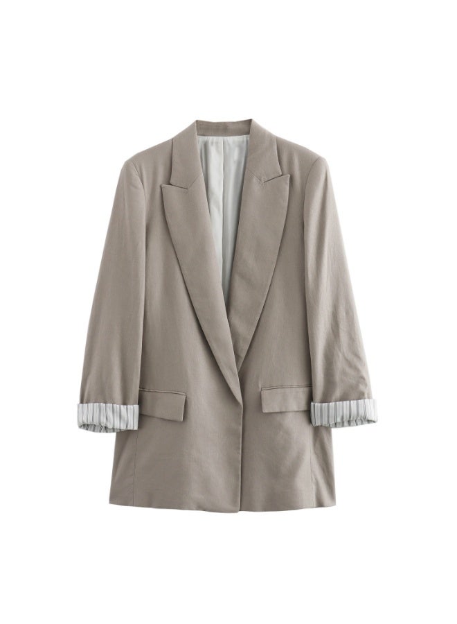 Shougu New Fashionable Casual Ms Suit Blazer - Image 1