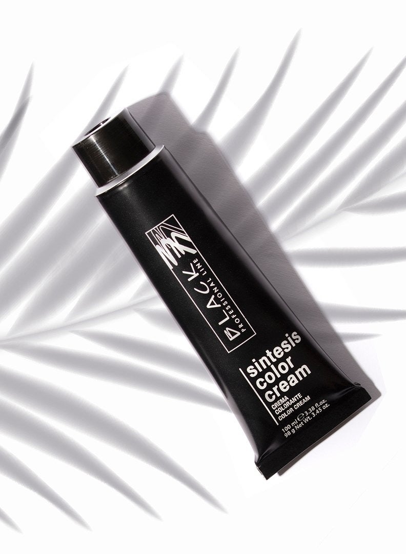 Black Professional Black Sintesis Color Cream Aubergine 4.22/4.77 – Permanent Hair Color with Deep Eggplant Hue, 100ml for Radiant and Long-Lasting Results - Image 3