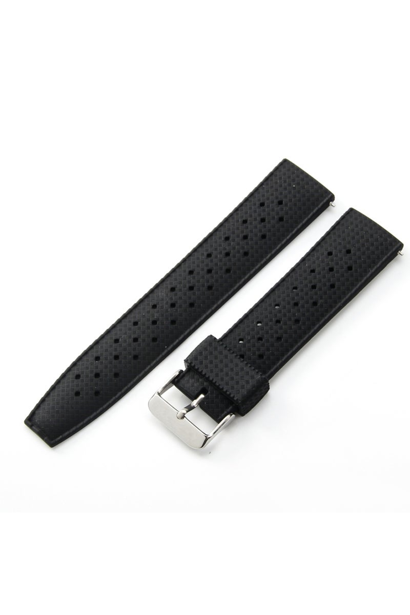 20mm black 20 22mm Tropical Rubber Strap for Seiko /New Diving Sport Watch Band for Samsung Gear Spo